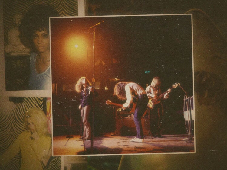 What actually happened between Led Zeppelin, a groupie and a mud shark in 1969?