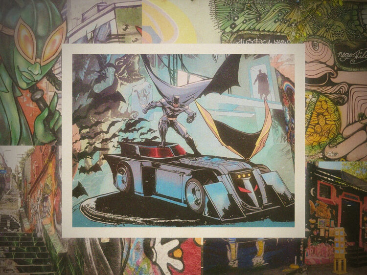 Why is there a place in São Paulo called Batman Alley