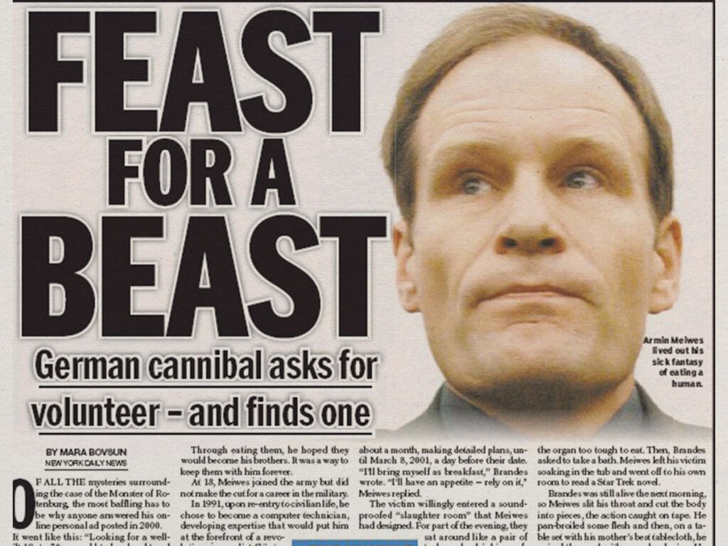Armin Meiwes- is there such thing as consensual cannibalism?