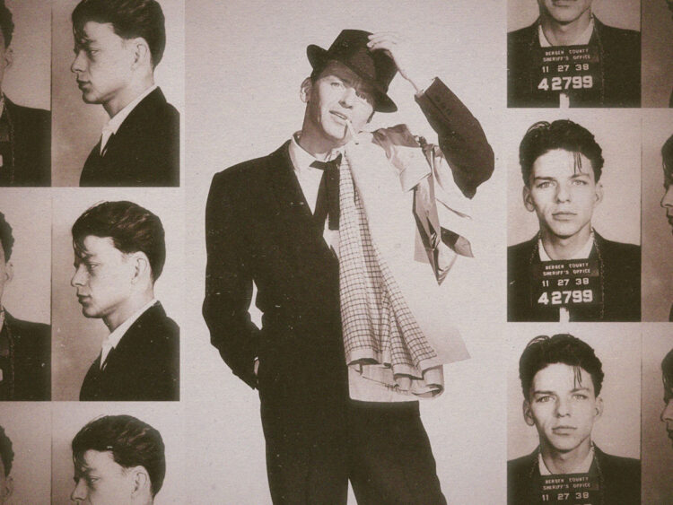 How did Frank Sinatra get his scars?