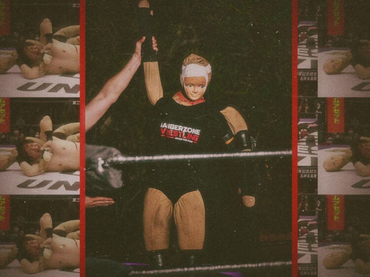 The $200 blow-up sex doll Japan made into a wrestling champion