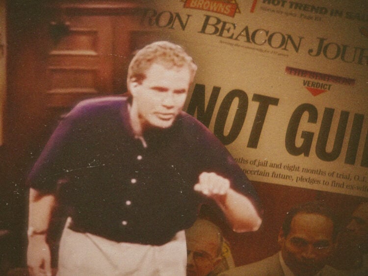 The night Will Ferrell performed for the OJ Simpson jury -