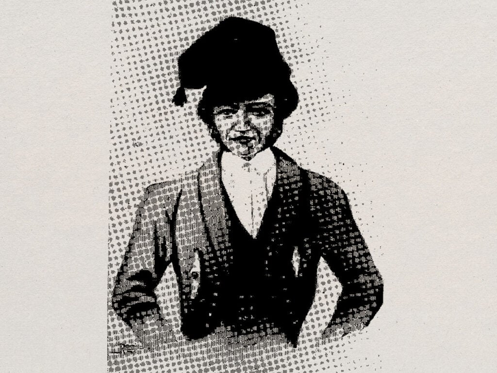 An artists impression of Diogo Alves from 1840.
