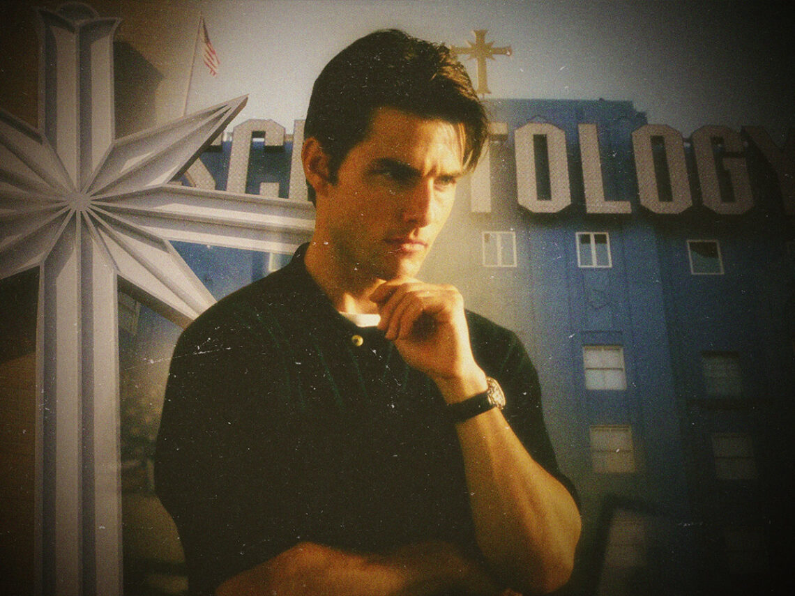 What brought Tom Cruise to Scientology in 1986