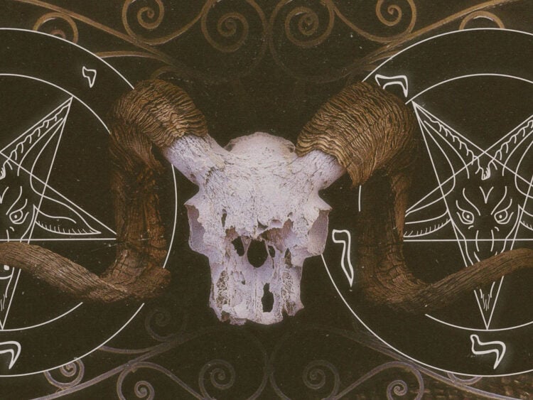 Why do goats represent Satan?