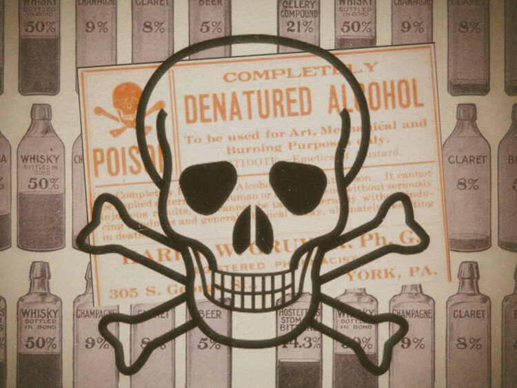 Why the American government intentionally poisoned alcohol in the 1920s