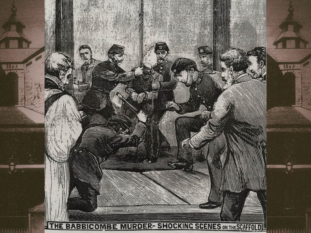 An illustration of the attempts to hang John Babbacombe Lee.