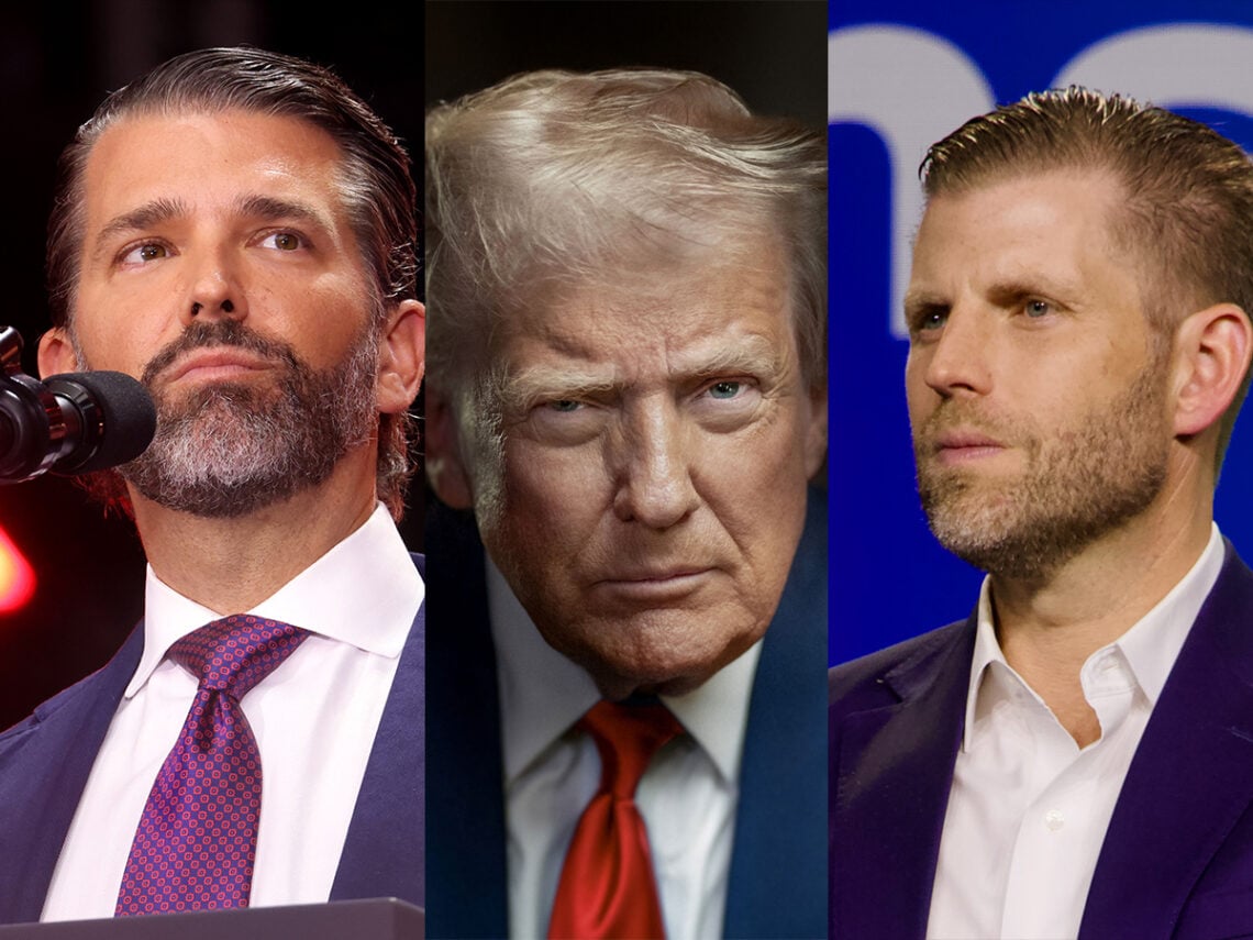 Donald Trump JNR - President Donald Trump - Eric Trump Split -Dangeours MInds
