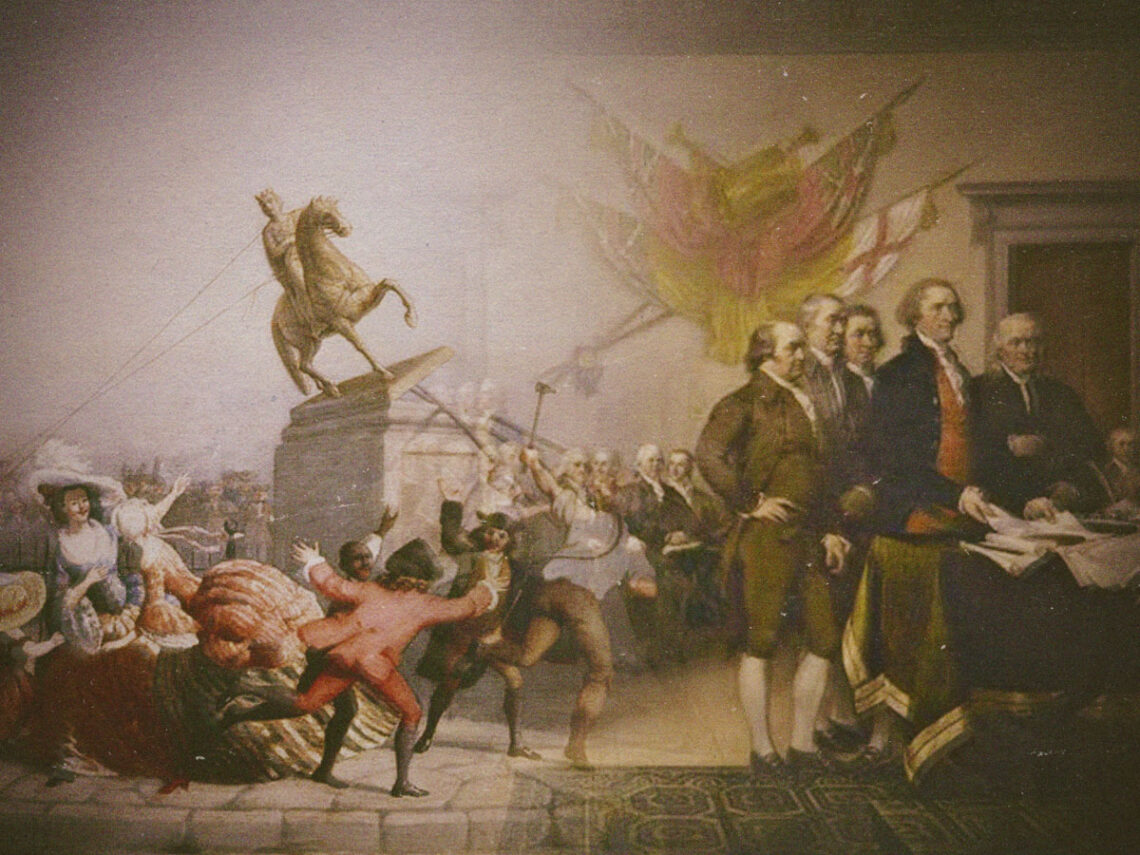 How the Declaration of Independence started a riot in New York City in 1776