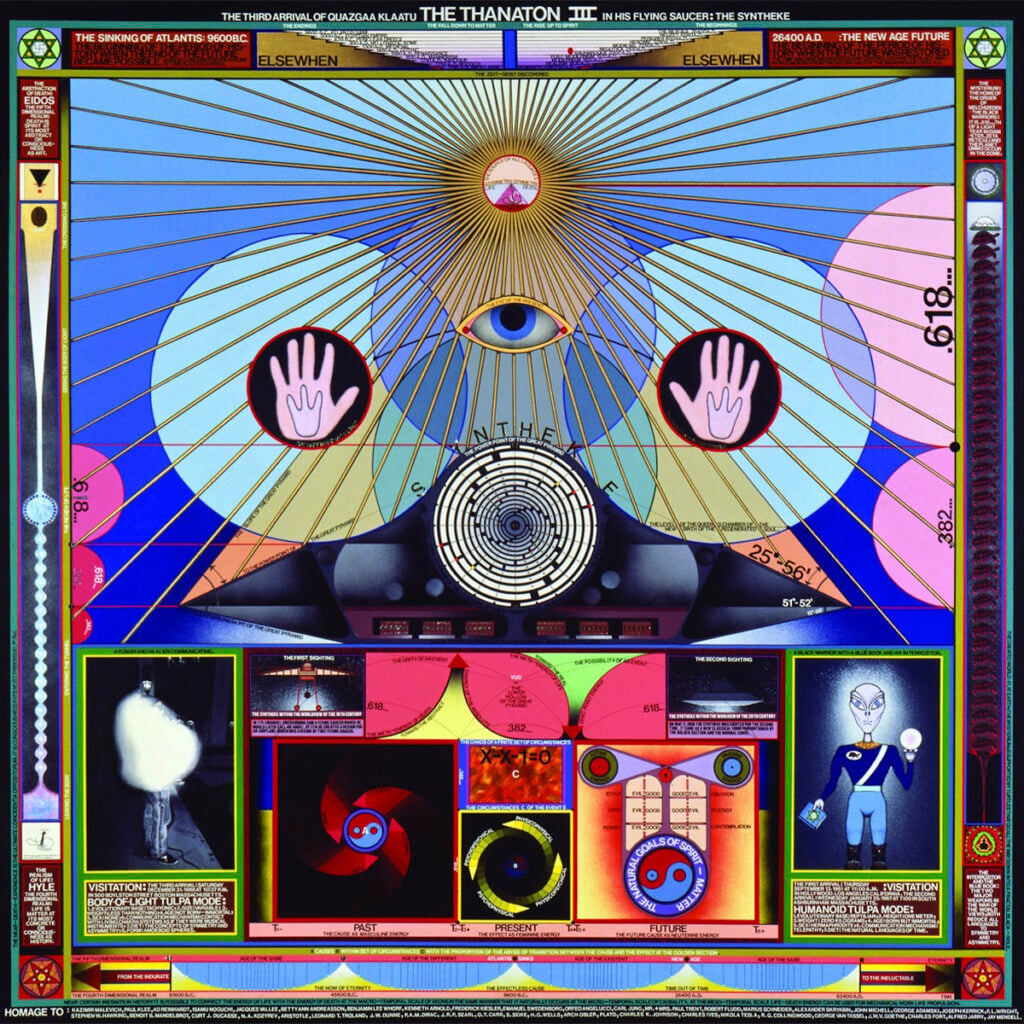 Thanaton III The mysterious ‘living painting’ of Paul Laffoley