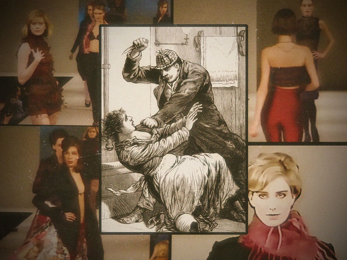 The Alexander McQueen collection based on Jack the Ripper