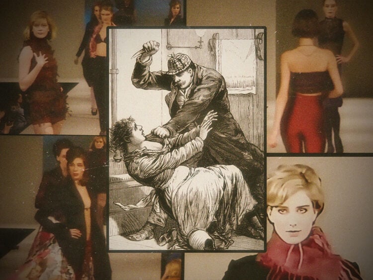The Alexander McQueen collection based on Jack the Ripper