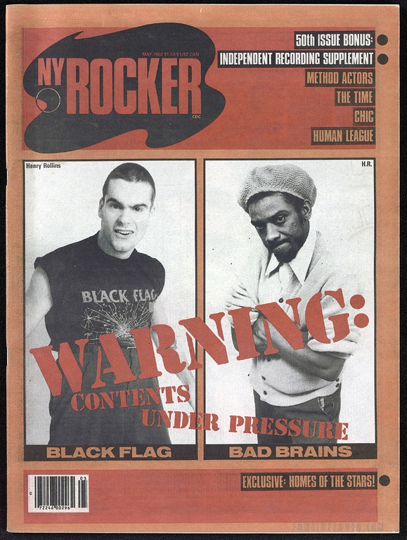 A Covers Album: Front covers of New York Rocker, 1976-1982