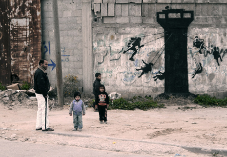 Banksy in Gaza