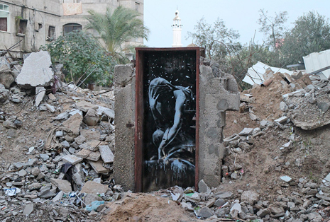Banksy in Gaza