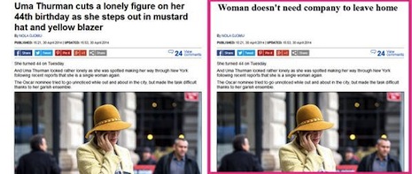 Normalizing headlines