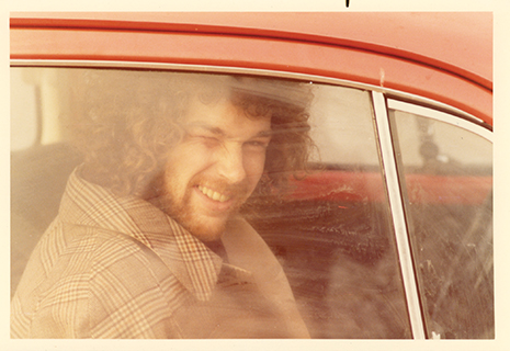 Chris in car