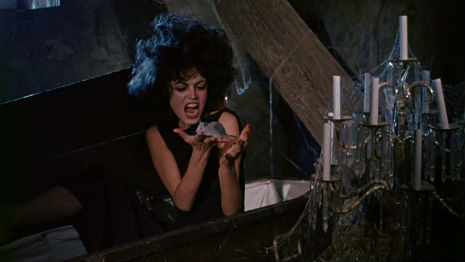Extra from a Ratt Video? No. It's one of Dracula's Brides.