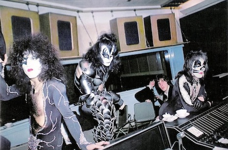 KISS in the studio