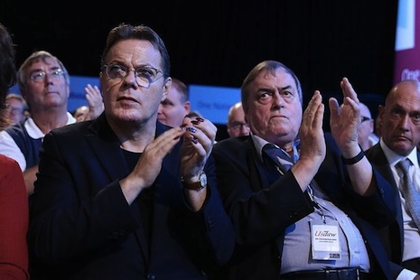 Eddie Izzard and John Prescot