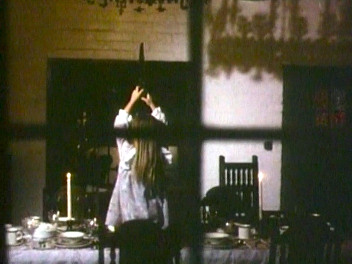 Girl with knife