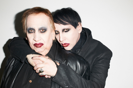 Marilyn Manson and Hugh Warner