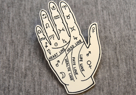 Palmistry Brooch