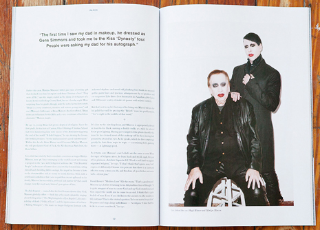 Marilyn Manson and Hugh Warner