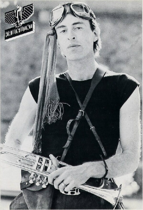 Robert Calvert during his time in Hawkwind.
