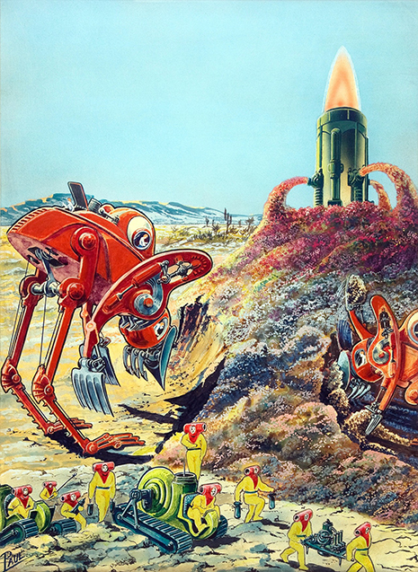 Science Wonder Stories, September, 1929 Frank R. Paul