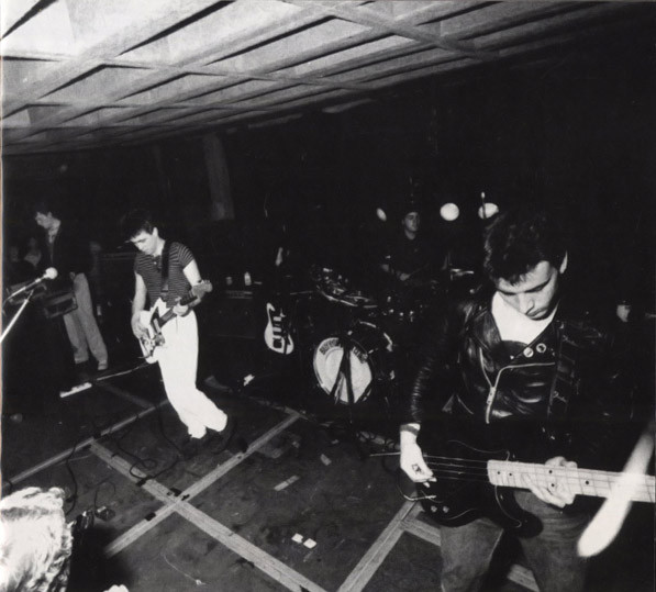 The Cure on stage