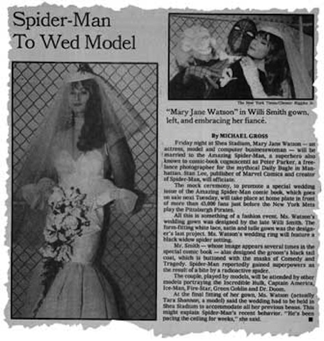 Times wedding announcement, New York Times