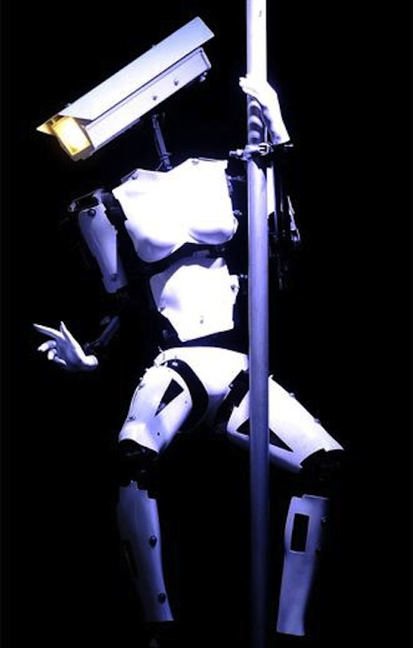 dancing stripper robot