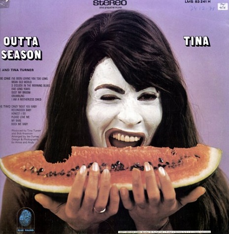 Tina in whiteface