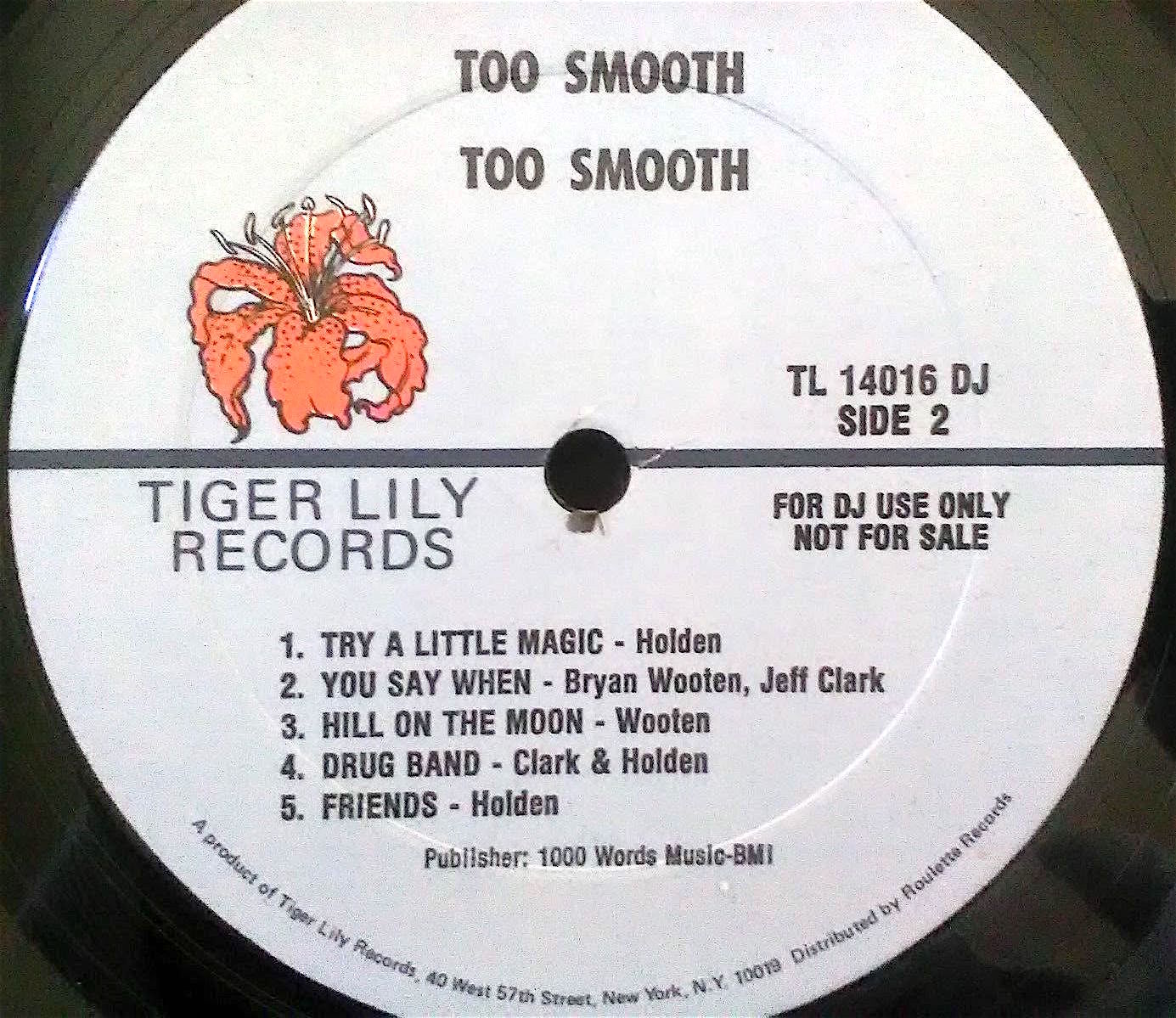 Too Smooth Side Two