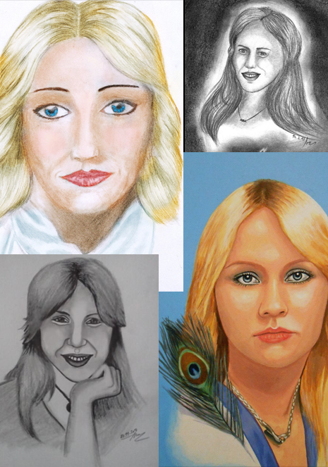 Agnetha Portraits - Saturday Morgen Cartoons 2