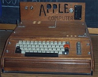 wooden console