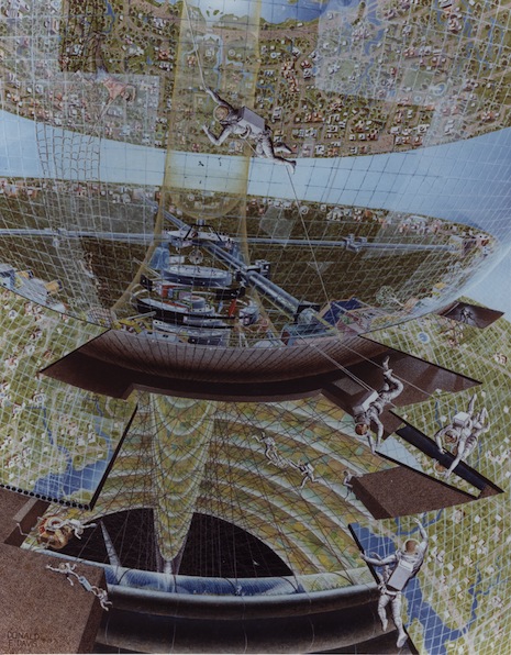 Bernal sphere space colony