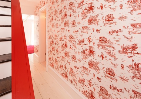 Mike D's hallway