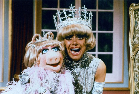 Miss Piggy and Carol Channing