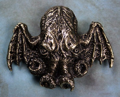 cthulhu belt buckle