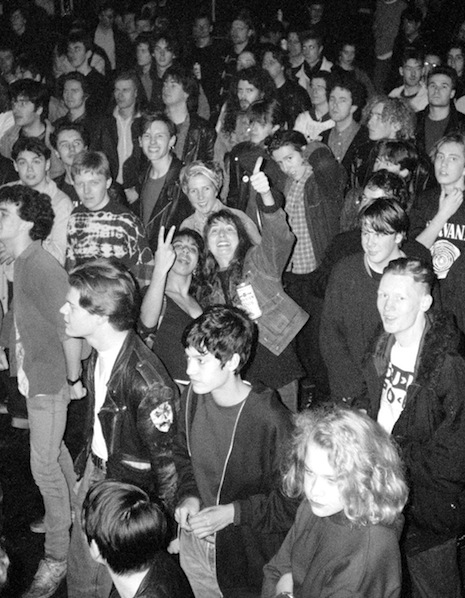 The adoring audience