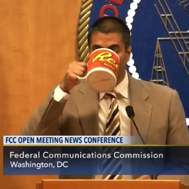 The Internet wants Reese's to do something about net neutrality murderer Ajit  Pai