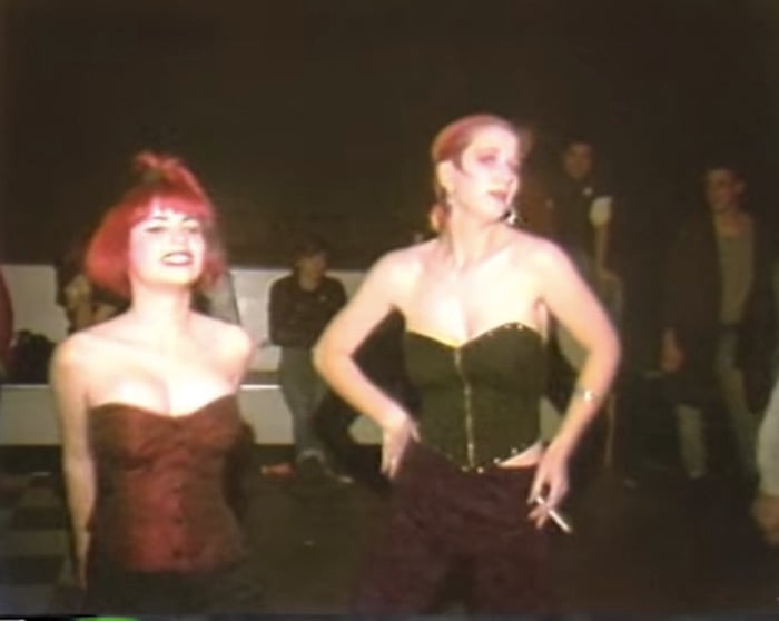 1980s footage from a California new wave synthpop club is