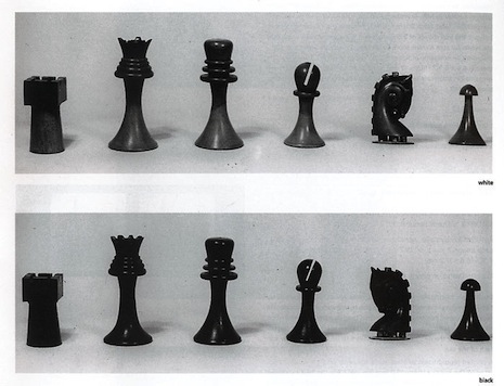 Duchamp chess set