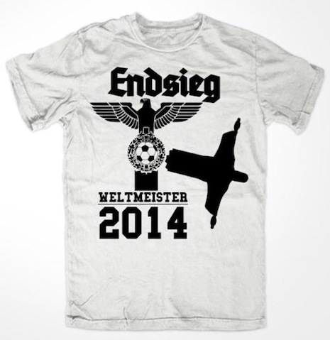 Nazi World Cup shirt 