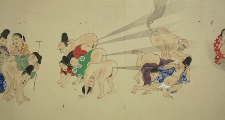 Fart battle scroll