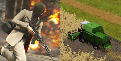 Grand Theft Auto Farming