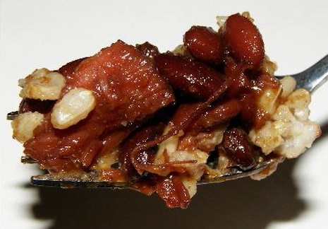 Ham hocks and red beans