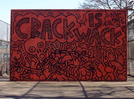 Crack is Wack mural